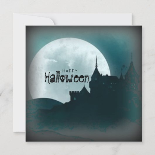 Happy Halloween-kaart (Voorkant)