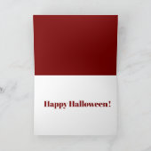Happy Halloween-kaart Kaart (Binnen)