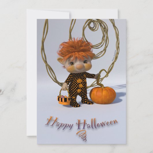 Happy Halloween-kaart Kaart (Voorkant)