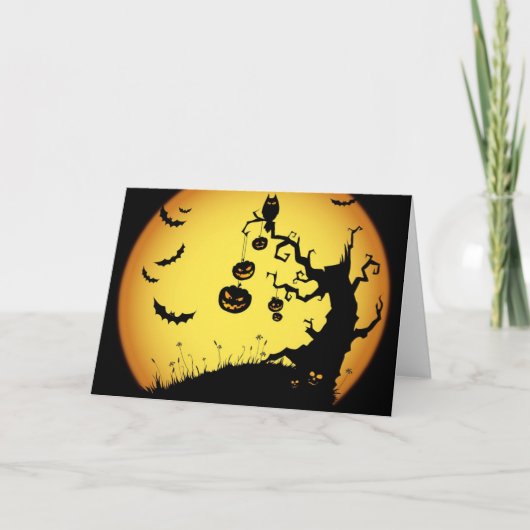 Happy Halloween-kaart Kaart (Voorkant)