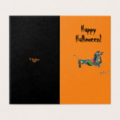 Happy Halloween-kaarten Kaart (Buitenkant ongevouwen)
