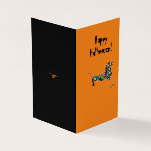 Happy Halloween-kaarten Kaart