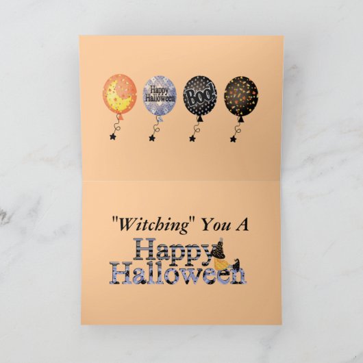 Happy Halloween-kaarten Kaart (Binnen)