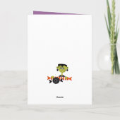 Happy Halloween-kaarten Kaart (Achterkant)