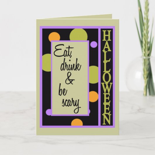 Happy Halloween-kaarten Kaart (Voorkant)