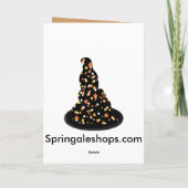 Happy Halloween-kaarten Kaart (Achterkant)