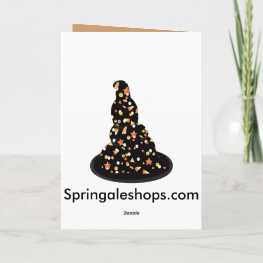 Happy Halloween-kaarten Kaart (Achterkant)