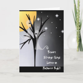 Happy Halloween-kaarten Kaart