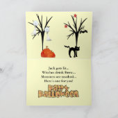 Happy Halloween-kaarten Kaart (Binnen)