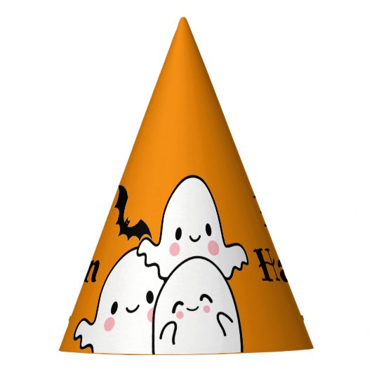 Happy Halloween kan personaliseren Feesthoedjes (Voorkant)