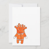 Happy Halloween kan personaliseren Notitiekaartje (Achterkant)