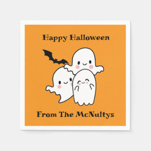 Happy Halloween kan personaliseren Servet