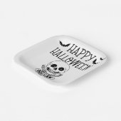 Happy Halloween-kartonnen doos Papieren Bordje (Gebogen)