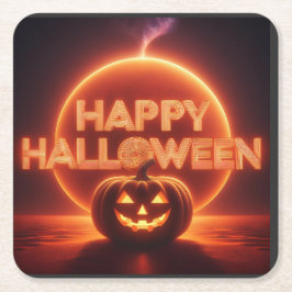 Happy Halloween Kartonnen Onderzetters