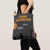 Happy Halloween - Katten Tote Bag (Dichtbij)