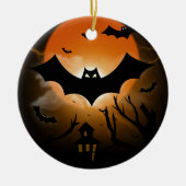 Happy Halloween Keramisch Ornament (Voorkant)