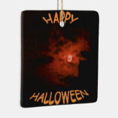 Happy Halloween Keramisch Ornament (Rechts)