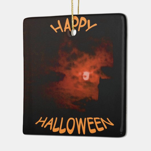 Happy Halloween Keramisch Ornament (Links)