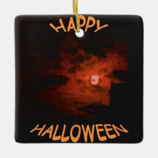 Happy Halloween Keramisch Ornament