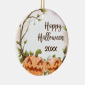 Happy Halloween-keramisch sierement Keramisch Ornament (Rechts)
