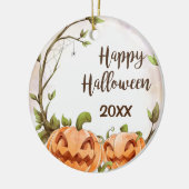 Happy Halloween-keramisch sierement Keramisch Ornament (Links)