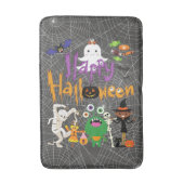 Happy Halloween Kids Cute and Spooky Badmat (Voorkant Verticaal)