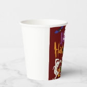 Happy Halloween Kids Cute and Spooky Papieren Bekers (Rechts)