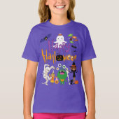 Happy Halloween Kids Cute and Spooky T-shirt (Voorkant)