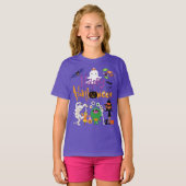 Happy Halloween Kids Cute and Spooky T-shirt (Voorkant volledig)