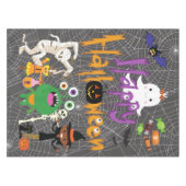 Happy Halloween Kids Cute and Spooky Tafelkleed (Voorkant (Horizontaal))
