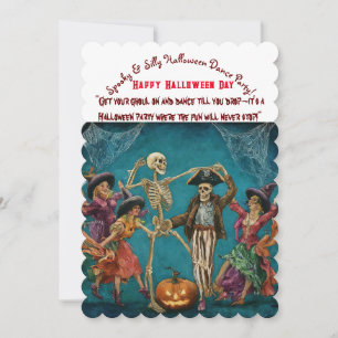 Happy Halloween Kind Party Kaart