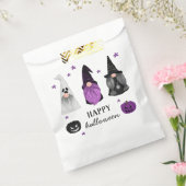 Happy Halloween. Kinder behandelingen voor gnomen  Bedankzakje (Gezegeld)