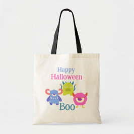 Happy Halloween Kinder Canvas tas