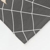 Happy Halloween Kinder Cute and Spooky Fleece Blan Deken (Hoek)