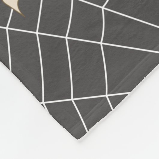 Happy Halloween Kinder Cute and Spooky Fleece Blan Deken (Hoek)