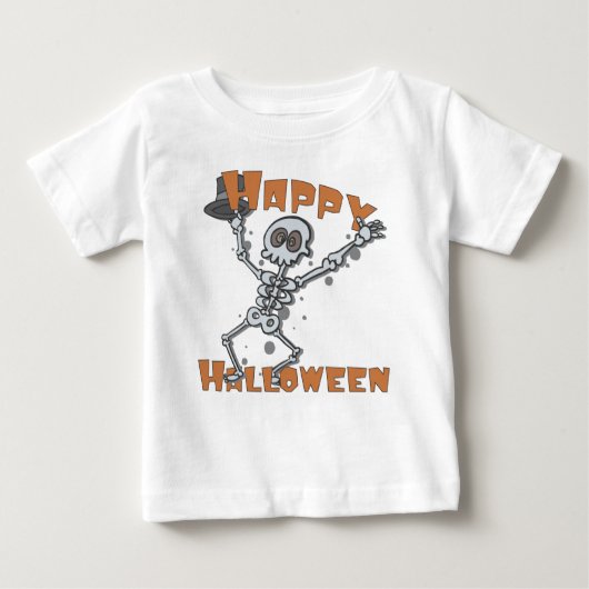 Happy Halloween Kinder Skeleton (Voorkant)