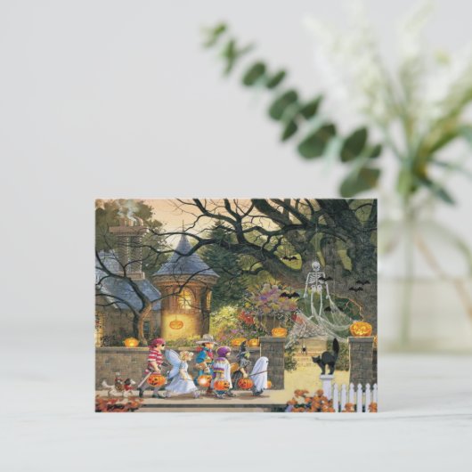 Happy Halloween-kinderen Briefkaart (Staand voorkant)