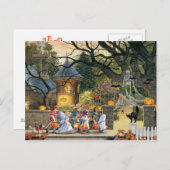 Happy Halloween-kinderen Briefkaart (Voorkant / Achterkant)