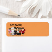 Happy Halloween-kinderen Etiket (Insitu)