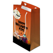 Happy Halloween Kinderen Klein Cadeauzakje (Voorkant Gekanteld)