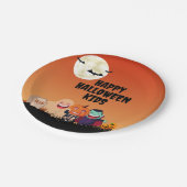 Happy Halloween Kinderen Papieren Bordje (Gekanteld)