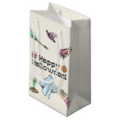 Happy Halloween Klein Cadeauzakje (Voorkant Gekanteld)