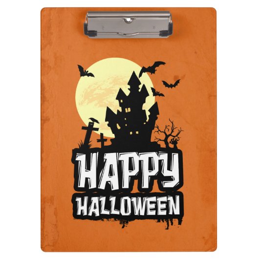 Happy Halloween Klembord (Voorkant)