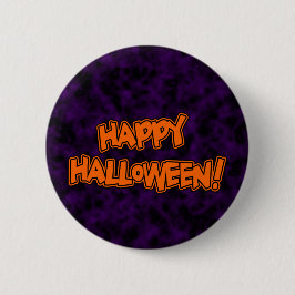 Happy Halloween-knop Ronde Button 5,7 Cm