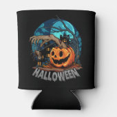 Happy Halloween Koelbox Blikjeskoeler (Achterkant)