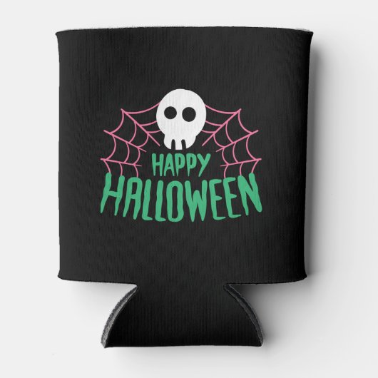 Happy Halloween Koelbox Blikjeskoeler (Voorkant)