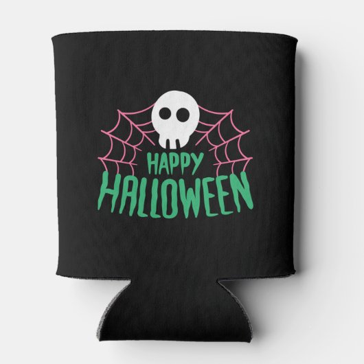 Happy Halloween Koelbox Blikjeskoeler (Achterkant)