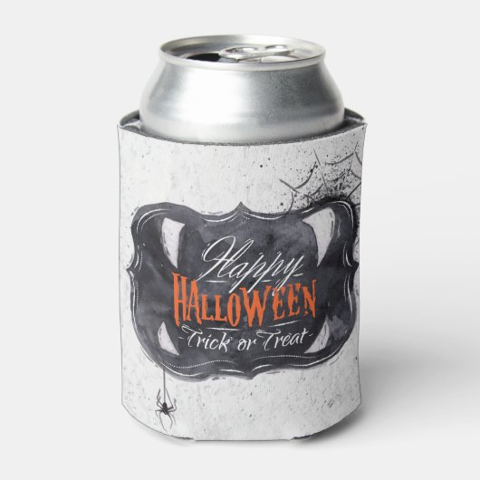 Happy Halloween Koelbox Blikjeskoeler (Blikje Voorkant)
