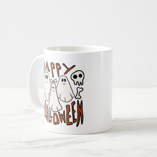 Happy Halloween Koffiemok (Voorkant links)