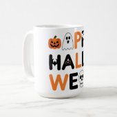 Happy halloween  koffiemok (Voorkant links)